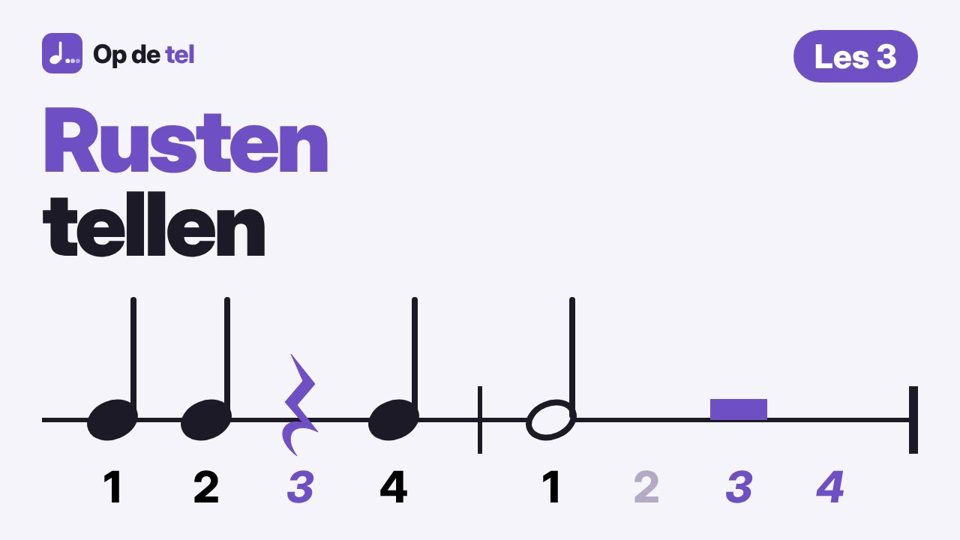 Les 3: Rusten